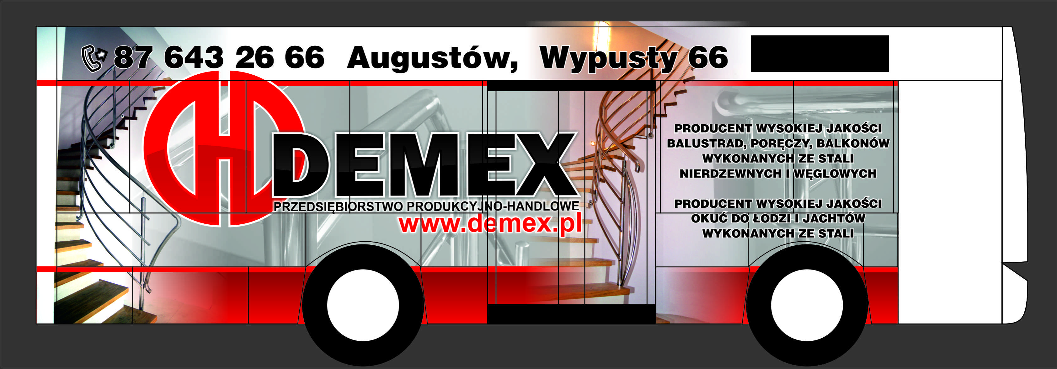 demex reklama autobus 1